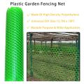 Plastic Chicken Wire Fence Mesh,Fencing Wire for Gardening, Poultry Fencing, Chicken Wire Frame Netting Green. 