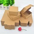 E-Commerce packing Boxes (Pack of 24; Square Kraft) for Christmas, Holidays, Birthdays, Weddings, Crafts, Fathers Day, Care Packages and More. 
