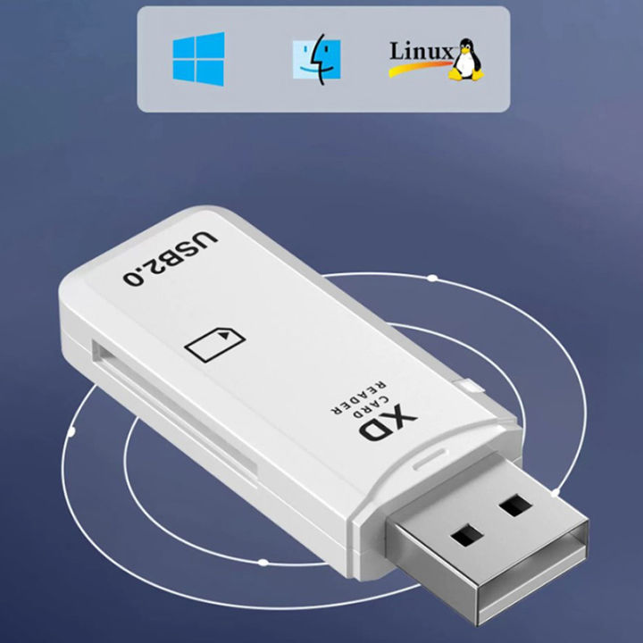 XD Picture Card Reader USB 2.0 Memory Adapter For Olympus Fuji Cameras Type C To Micro Usb Type C Otg Ugreen