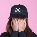 Off White Cap for Boys and Girls Premium Quality (Digital Printed). 