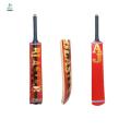 High Quality Cricket Hard Ball bat full cane Tape BALL Cricket Bat - Red. 