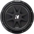 KICKER 10C124 Comp 12" 300 Watt SVC 4-Ohm Car Audio Subwoofer Sub. 