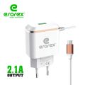 Erorex High Quality - Fast charger 2.1 Ampere with Single usb port | Model RC-05. 