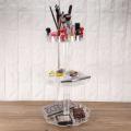 Large 360° Rotating Cosmetic Organizer Makeup Holder Jewelry Storage Box 3 Tier. 