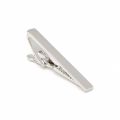 4 cm Classic Simple Tie Clip for men - Silver. 