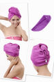 Magic Drying Microfiber Hair Towel Wrapped Turban Turbie Twist. 