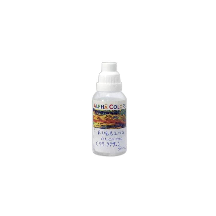 Alpha Color Rubbing Alcohol 99.99% 50 ml