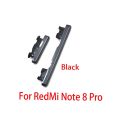 New Power Button+ Volume Side Button For Xiaomi Redmi Note 8 Pro Side Button Key. 