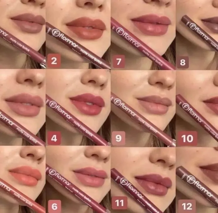 Flormar%20Matte%20Color%20Lip%20Pencil%20High%20Pigmentation%20Creamy%20&%20Waterproof%20Lip%20Liner%20Lipstick%20Pencil%20-%20Image%207