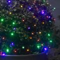 CRYSTAL SHAPE MULTICOLOR FAIRY LIGHT ( ELECTRIC PLUGIN CRYSTAL FAIRY LIGHT ). 