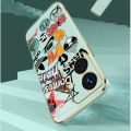 Casing For Vivo Y77 5G Y77E 5G Trendy Brand Camera Protection Phone Case Plating Edges Silicone Soft Cover With Free Lanyard. 