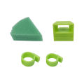 Dental Endo File Block Endo File Holder Rulers Root Canal Finger Ring Endodontic Finger Measuring Instruments Cleaning Sponge. 