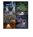 20 Led Solar Powered Pir Motion Sensor + Cds Night Sensor Light Outdoor Garden Security Wall Light. 
