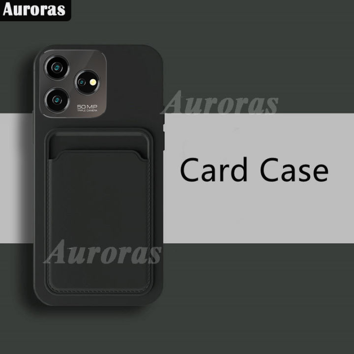 For ZTE Blade V50 Design Phone Case Card Slot Lens Cover Soft Silicone Shockproof for ZTE Blade V50 Design Cover Casing HP