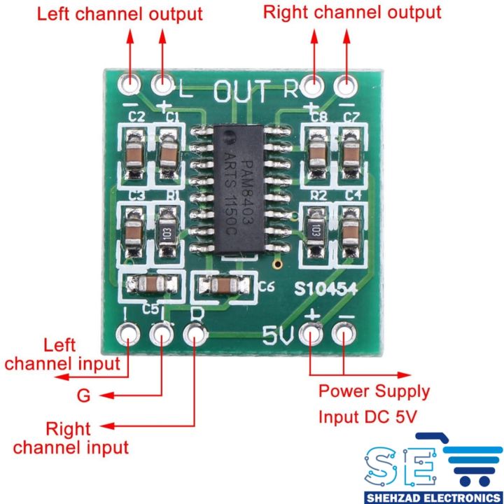2/5PCS%20PAM8403%203W+3W%20Class%20D%205V%20Stereo%20Audio%20Amplifier%20Board%20Module%20-%20Image%203