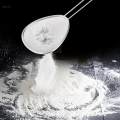 Fine Mesh Strainer Oval Easy to Clean Flour Sieve for Quinoa Juice Household 16cm. 