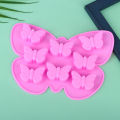1Pc Butterfly Ice Cube Tray Jello Silicone Mold DIY Soap Making Bath Wax Melts Maker Kitchen Cake Decor Supplies Qoddess. 
