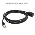 Network Extension Cable Anti-interference Internet Network LAN RJ45 Extension Cord. 
