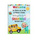 Cocomelon Theme Birthday Party Welcome Board in thermocol standee.. 
