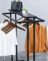 Garment Rack, Hanging Clothes Organizer Rail for Display and Storage,. 