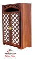 Wooden Small/Mini Almari cabinet for Cosmetics and Jewellery Storage. 