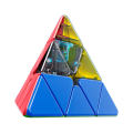 Pyraminx Pyramid Triangle Magic Cube Speed Puzzle Cube Stickerless 3 Layers Triangle Cube. 