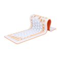 Portable Silent Foldable Silicone Keyboard Usb Flexible Soft Waterproof Roll Up Keyboard For Pc Laptop Computer Accessories. 