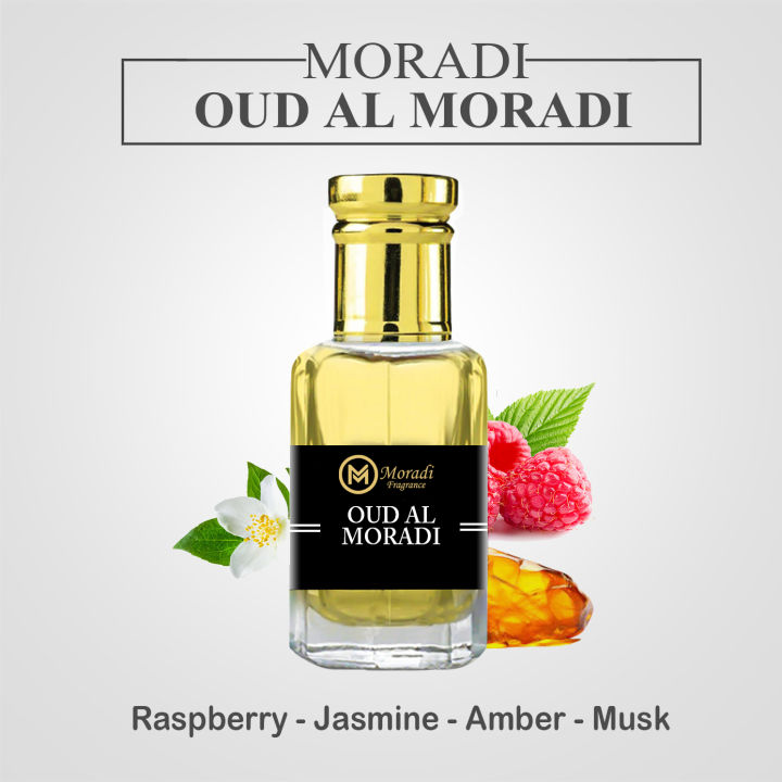 Oud Al Moradi Attar for Men & Women Long Lasting Perfume Fragrance Oil