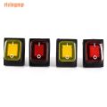 risingmp/// Waterproof 4 Pin 12V LED Rocker Toggle Switch Momentary Car Boat Marine On-off. 