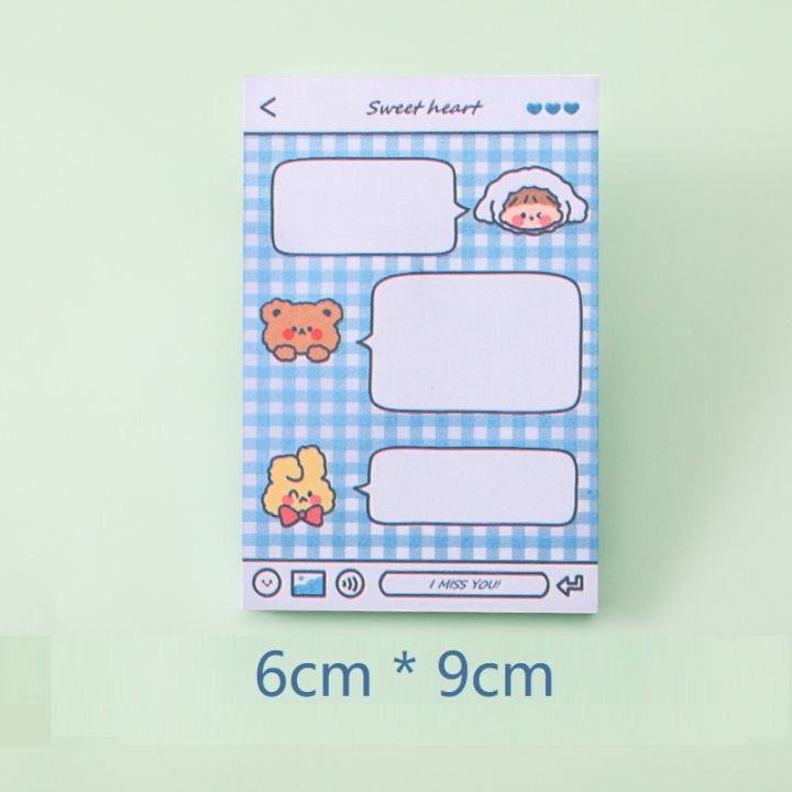 1%20Book%20of%2080%20Pink%20Girls%20%20Cute%20Sticky%20Notes%20Creative%20Office%20Stationery%20Message%20Notes%20-%20Image%2010