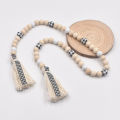 Wooden Beads String Lightweight Fine Workmanship Wooden Beads String. 