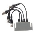 4-Channel Video Balun BNC UTP CAT5 for CCTV/ Surveillance Camera Trend. 