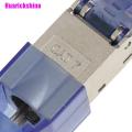 【Huarickshine】 Cat6A/7/8 Shielded Crystal Head Ftp Rj45 Connector Metal Module Tool-Free Plug. 