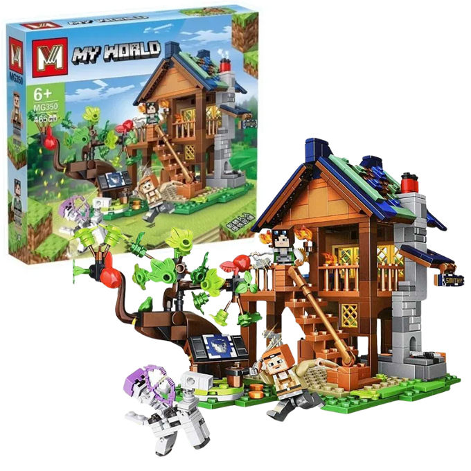 Minecraft My World Building Blocks Toy Set For Kids - MG350 - 465 Pcs - For 6+ages