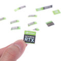 RTX 3090TI 3080TI 3070 3060 desktop sticker laptop graphics card label. 