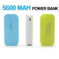 latest slim pocket size 5600 mah power bank plus free usb cable. 