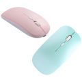 Fast delivery aron Wireless Mute Slim Mouse Pastel Color For iPad iOS Android Tablet Laptop Smart Phones Bluetooth 5.2. 