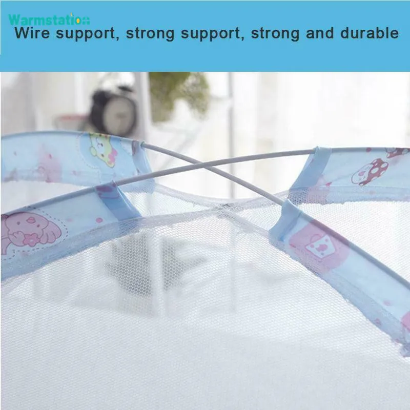 90cmX120cm Foldable Baby Mosquito Net Tent Kid Crib Bed Infant Cot Netting Safe Against Mosquitoes Daraz.pk