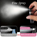 Portable Mini Refillable Spray Jar for Perfume - Travel Size Atomizer Bottle - Empty Cosmetic Container - 0.17oz Scents Lip tint. 