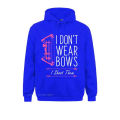 I Dont Wear Bows I Shoot Them Funny Archery Men Long Sleeve Sweatshirts Anime Hoodies High Quality Slim Fit Sportswears. 