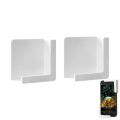 Magnetic Holder For Fridge 2pcs Magnetic Fridge Mount Stand For Phone And Tablet Space Saving Fridge Magnetic Clips With Multi. 