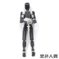 Upgraded 3D printed multi-joint action figure Lucky 13 Carrot Man assembly and decompression toy variety model. 