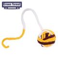 Scratch-resistant Cat Toy Interactive Plush Cat Ball Toy with Bell Scratch-resistant Fun Bright Colors Ideal for Southeast Asian Cat Lovers Cat Toy with Fine Workmanship. 