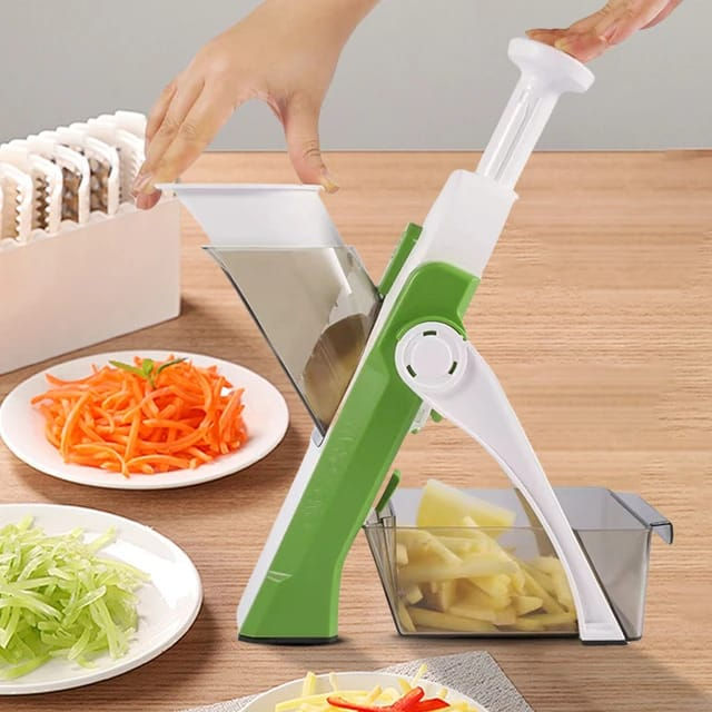 Manual Vegetable Chopper Potato Mandoline Slicer Veggie Cutter