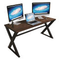 X Table Engineered Wood Study Table, Laptop, Computer Table Desk for Home & Office. 