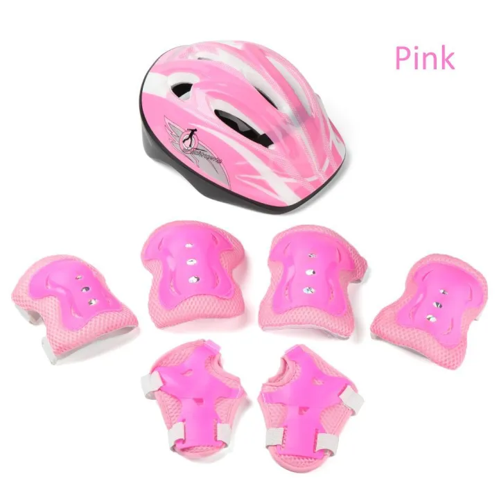 7Pcs%20Kids%20Knee%20Elbow%20Pad%20Bicycle%20Helmet%20Protection%20Protective%20Equipment%20Skate%20Cycling%20Safety%20Helmet%20Safety%20Guard%20Accessories%20-%20Image%202