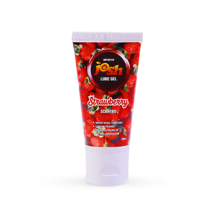 Lube Gel by Josh - Strawberry Scented - 30 ml