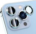 Diamond Camera Lens Protector for iPhone 15 Pro Max / 15 pro / 15 plus / 15 / 14 pro max / 14 pro / 14 plus / 14 / 13 pro max / 13 pro / 13 mini / 13/ 11/ 12 Camera Protector. 