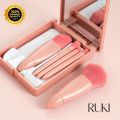 5PCS Korean Super Soft Concealer Cosmetic Set Travel Brush Set Makeup Eye Shadow Multi Colour Eyelash Mini Makeup Brushes Set. 