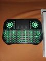 I10 Mini Wireless Keyboard + Bluetooth Dual Connection 2.4GHz Air Touchpad Mouse 7 Colors Backlit lights , Compatible With Android TV Box , Smart TV , PC , Laptop , Fire TV Stick , Raspberry pi , Xbox 360 , PS4 , HTPC/IPTV , and other devices. 